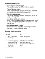 Preview for 28 page of Motorola A830 User Manual