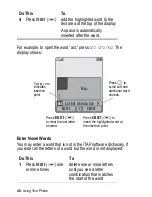 Preview for 48 page of Motorola A830 User Manual