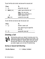 Preview for 64 page of Motorola A830 User Manual