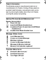 Preview for 14 page of Motorola Advisor Pro User Manual