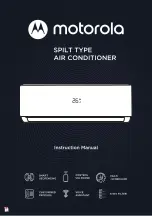 Motorola Air Conditioners Instruction Manual preview