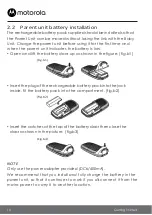 Preview for 10 page of Motorola AM24 User Manual