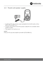 Preview for 11 page of Motorola AM24 User Manual