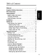 Preview for 7 page of Motorola ANALOG CORDLESS PHONE SYSTEM-MA3163 User Manual