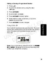 Preview for 35 page of Motorola ANALOG CORDLESS PHONE SYSTEM-MA3163 User Manual