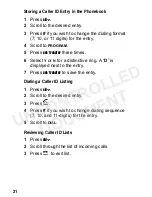 Preview for 36 page of Motorola ANALOG CORDLESS PHONE SYSTEM-MA3163 User Manual