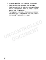 Preview for 42 page of Motorola ANALOG CORDLESS PHONE SYSTEM-MA3163 User Manual