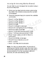 Preview for 44 page of Motorola ANALOG CORDLESS PHONE SYSTEM-MA3163 User Manual