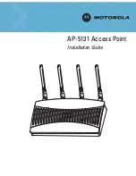 Motorola AP 5131 - Wireless Access Point Installation Manual preview