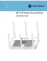 Preview for 1 page of Motorola AP-7131 Series Installation Manual