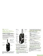 Preview for 5 page of Motorola APX 1000 3 Quick Reference Manual