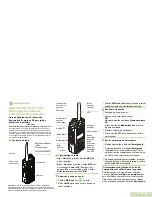 Preview for 13 page of Motorola APX 1000 3 Quick Reference Manual