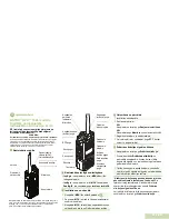 Preview for 27 page of Motorola APX 1000 3 Quick Reference Manual