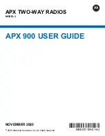 Motorola APX 1000i 2 User Manual preview