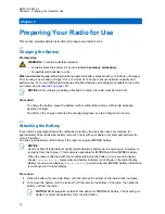 Preview for 16 page of Motorola APX 1000i 2 User Manual