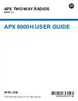 Motorola APX 6000 3 User Manual preview