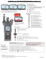 Предварительный просмотр 2 страницы Motorola APX 7000 XE UHF Instructions