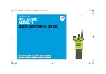 Motorola APX 7000XE 1 Quick Reference Manual preview