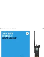 Preview for 1 page of Motorola APX 7000XE MODEL 3 User Manual