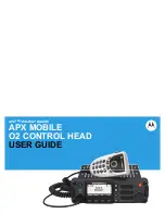 Motorola APX Mobile User Manual предпросмотр