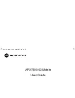 Motorola APX7500 03 User Manual preview