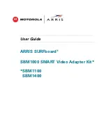 Motorola ARRIS SURFboard SBM1000 Series User Manual preview