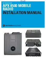 Motorola ASTRO APX O9 Installation Manual preview