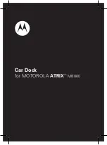 Предварительный просмотр 2 страницы Motorola ATRIX MB860 Quick Start Manual