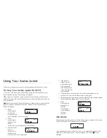 Preview for 13 page of Motorola Audex Jacket Series User Manual