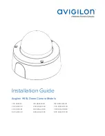 Preview for 1 page of Motorola Avigilon 1.3C-H5SL-D1 Installation Manual