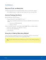 Предварительный просмотр 10 страницы Motorola Avigilon H4 Installation Manual