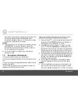 Preview for 42 page of Motorola B801 User Manual