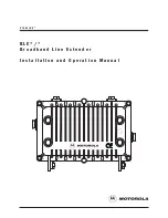 Motorola BLE Series Installation And Operation Manual preview