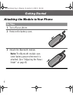 Предварительный просмотр 6 страницы Motorola Bluetooth Module User Manual