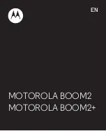 Motorola BOOM2 Manual preview