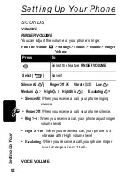 Предварительный просмотр 94 страницы Motorola C-215 User Manual