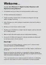 Preview for 2 page of Motorola C1 Manual
