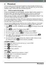 Preview for 21 page of Motorola C1 Manual