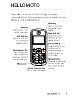 Предварительный просмотр 3 страницы Motorola C118 User Manual