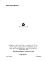 Предварительный просмотр 60 страницы Motorola C118 User Manual