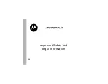 Предварительный просмотр 56 страницы Motorola C168I - Cell Phone - GSM User Manual