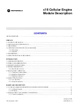 Предварительный просмотр 3 страницы Motorola c18 Developer'S Manual