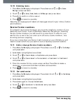 Preview for 59 page of Motorola C2011 User Manual