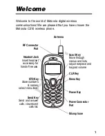 Preview for 2 page of Motorola C210 Instruction Manual