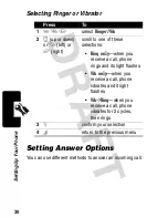 Preview for 31 page of Motorola C210 Instruction Manual