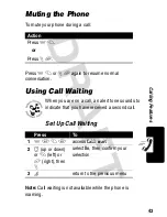 Preview for 44 page of Motorola C210 Instruction Manual