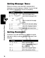 Preview for 71 page of Motorola C210 Instruction Manual