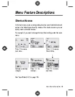 Preview for 63 page of Motorola C300 User Manual