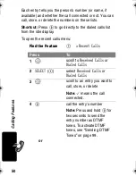 Preview for 52 page of Motorola C330 Series Reference Manual