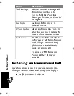 Preview for 54 page of Motorola C330 Series Reference Manual